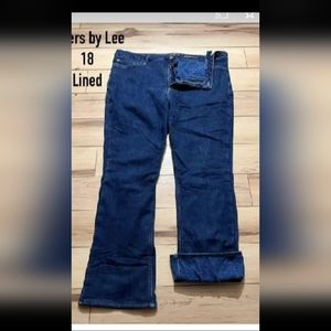 Riders by Lee 18 lined Jeans women's